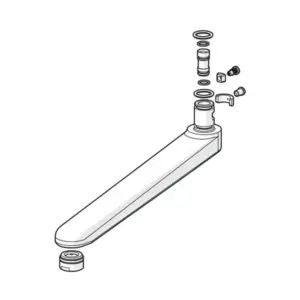 Hansa Uitloop compleet 235 mm