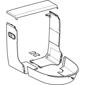 Geberit designkappenset AquaClean Mera chroom