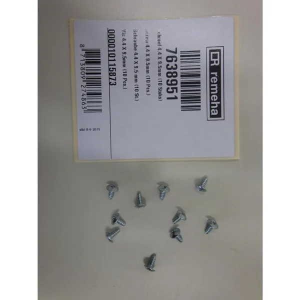 Remeha schroef 4,2 x 9,5 mm 10st