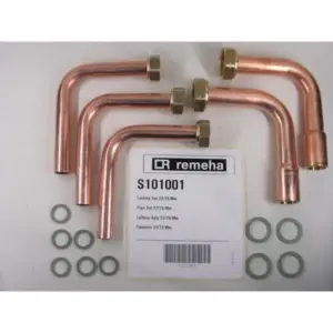 Remeha leiding set 22/15 mm