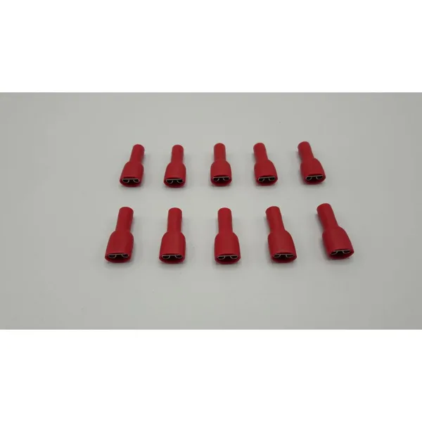Remeha kabelschoen female Rood geisoleerd