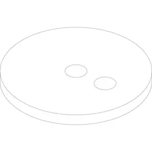 Nefit afdekking boven D610 zwart