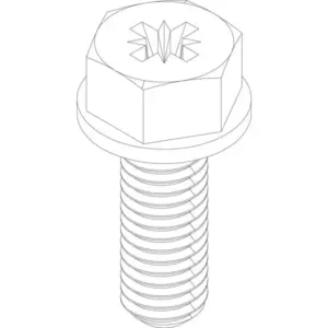 Bosch schroef M5x15 (3x)