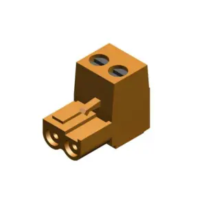 Nefit aansluitconnector 2- polig oranje rc