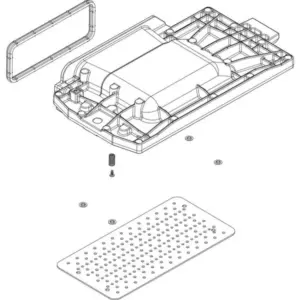 Nefit branderdeksel wb5-ii plus