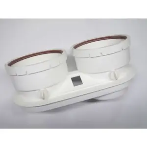 Atag aansluitadapter Ø130/130 mm