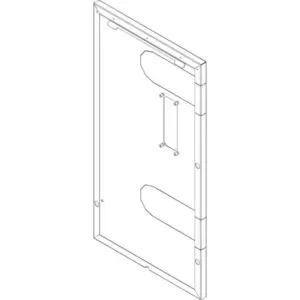 Bosch achterwand rechts 8738206780