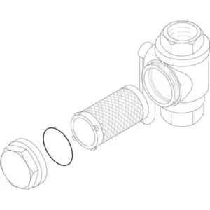 Bosch filter kogelkraan DN32 8733702114