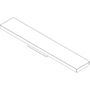 Buderus/Bosch afdekkap achter 75/100 8738804922