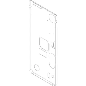 Buderus/Bosch achterwand 150 r 8738804938