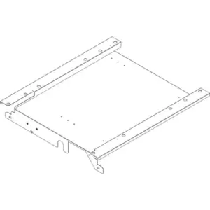 Buderus/Bosch plaat boven 200-300r 8738804947