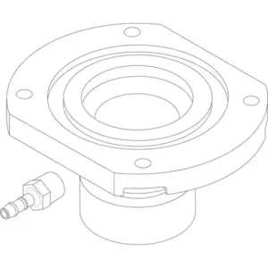 Buderus/Bosch flens VR4XX 1 1/8 8738804971