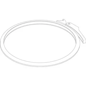 Buderus/Bosch klembeugel d=140mm 8738805003