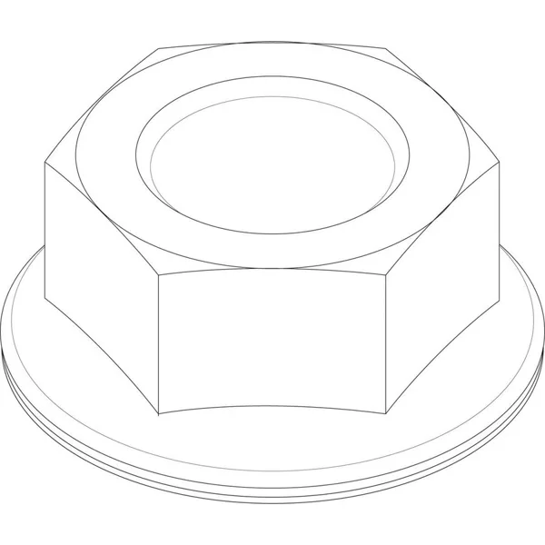Buderus/Bosch moer m6 EN1661 - 8.8a3k 10x 8738805028