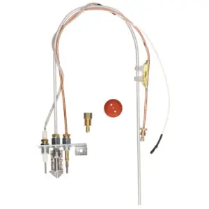 A.O. Smith waakvlambrander compleet met knelfitting voor gasblok NAT