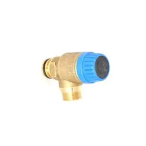 Bulex veiligheidsklep sani.10 bars(blauw)iso fast 05722900
