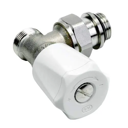 Comap handbediende radiatorkraan Euro-Sar haaks ½" × M22 (eurokonus)