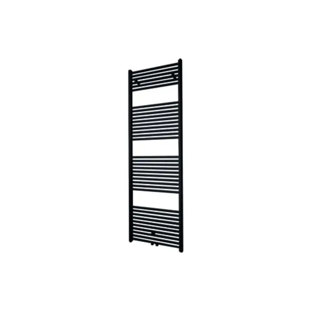 DRL Lisa badkamerradiator mat zwart, h=1211 mm, b=600 mm, cv