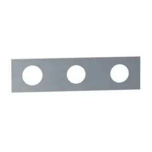 Vola afdekpl3-gats 230x60 mm 36/33/33 mm chr. 16 3003K-16