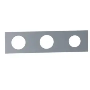 Vola afdekpl3-gats 230x60 mm 39/39/33 mm orsteld chr20