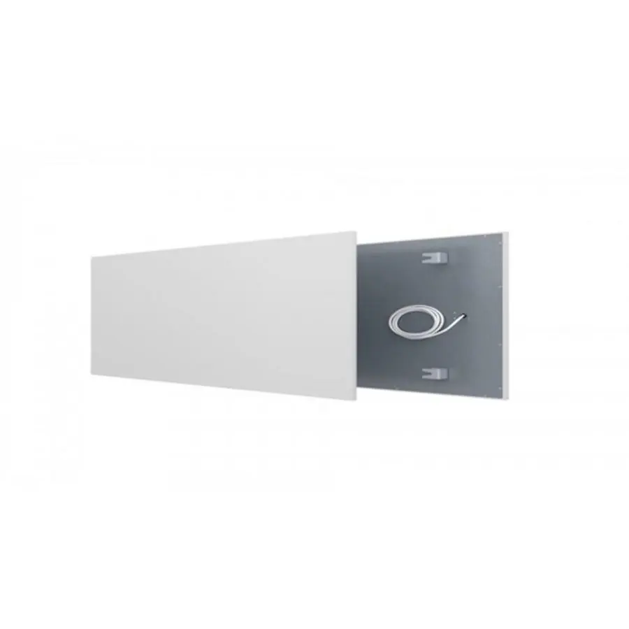 HeatXL Ecaros infraroodpaneel metaal 550 W, 89 x 59 cm, wit RAL 9003