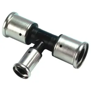Henco pers T-stuk 40 x 20 x 40 mm (verlopend)