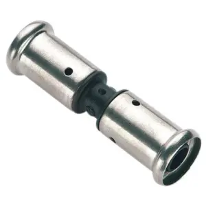 Henco perskoppeling recht (sok) 32 x 32 mm