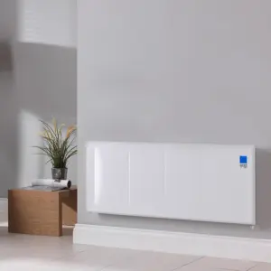 Masterwatt MODERN Plus elektrische radiator met warmte-opslag 1050x450 mm 1200W verticaal