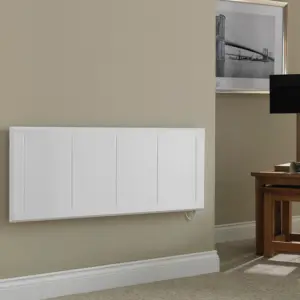 Masterwatt MODERN RF elektrische radiator met warmteopslag 1050x450 mm 2000 Watt