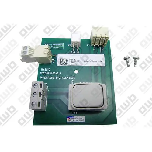 Saunier Duval / AWB kaart installateur 0020085908