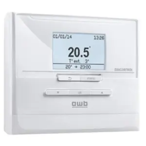 Saunier Duval / AWB klokthermostaat Exacontrol E7 C modulerende 0020118080