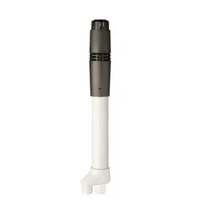 Ubbink Rolux 5G dakdoorvoer parallel 80-80 mm HR PP zwart (1280 mm)