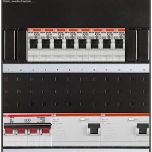 ABB HAF 3-fase groepenkast 10 groepen