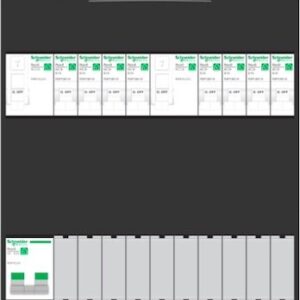 Schneider Resi9 XE 1-fase groepenkast 8 groepen