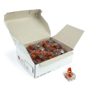 Wago 221 lasklem 3-weg (pak 50 stuks)