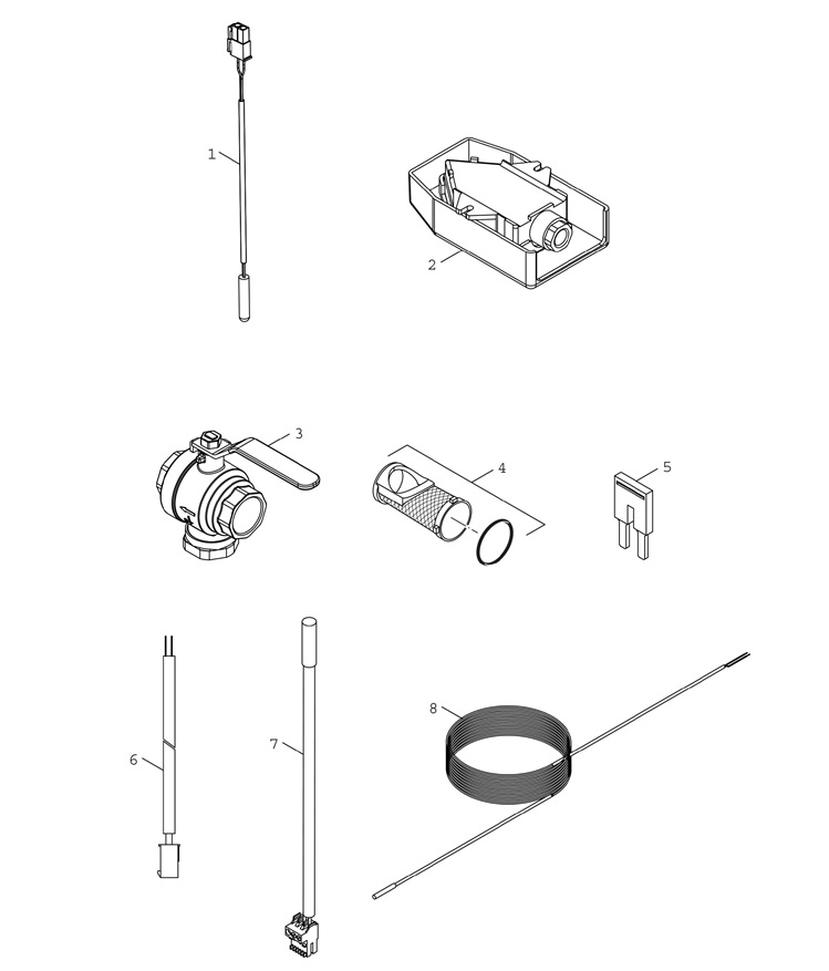 Bosch Compress Hybrid 3400i AWS (CS3400iAWS 10B) exploded tekening