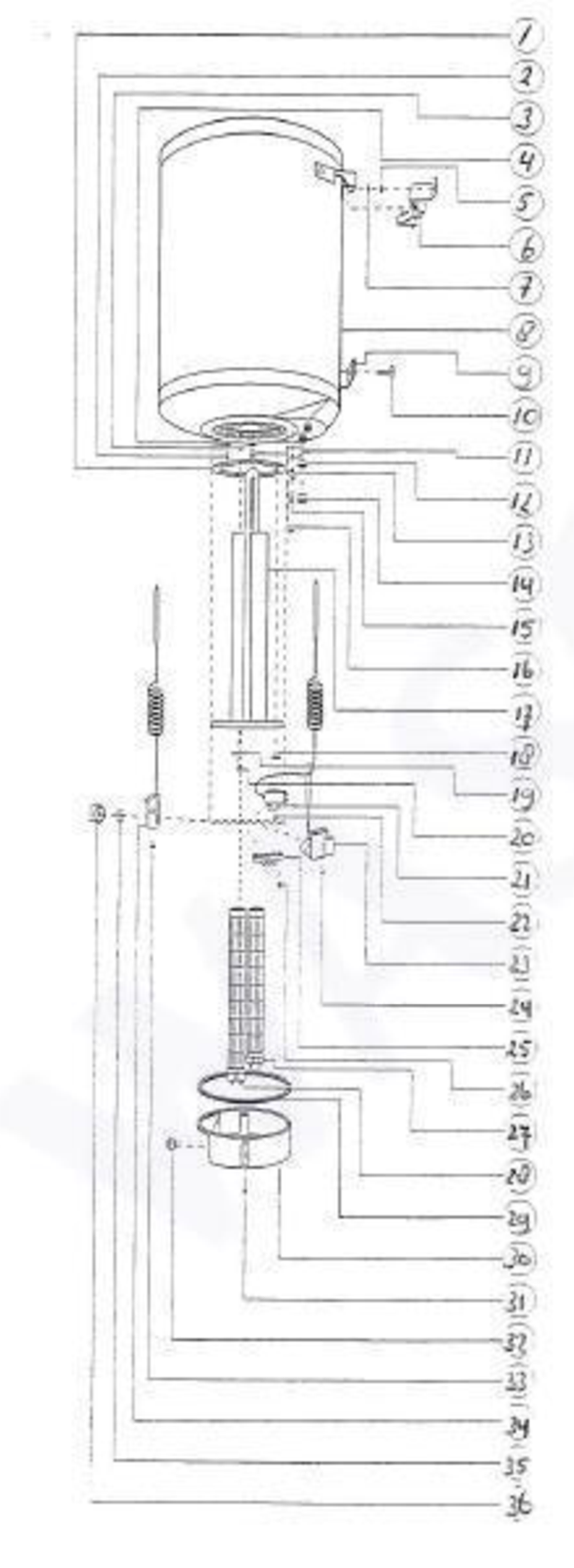 Inventum EDR 81 Comfort exploded tekening