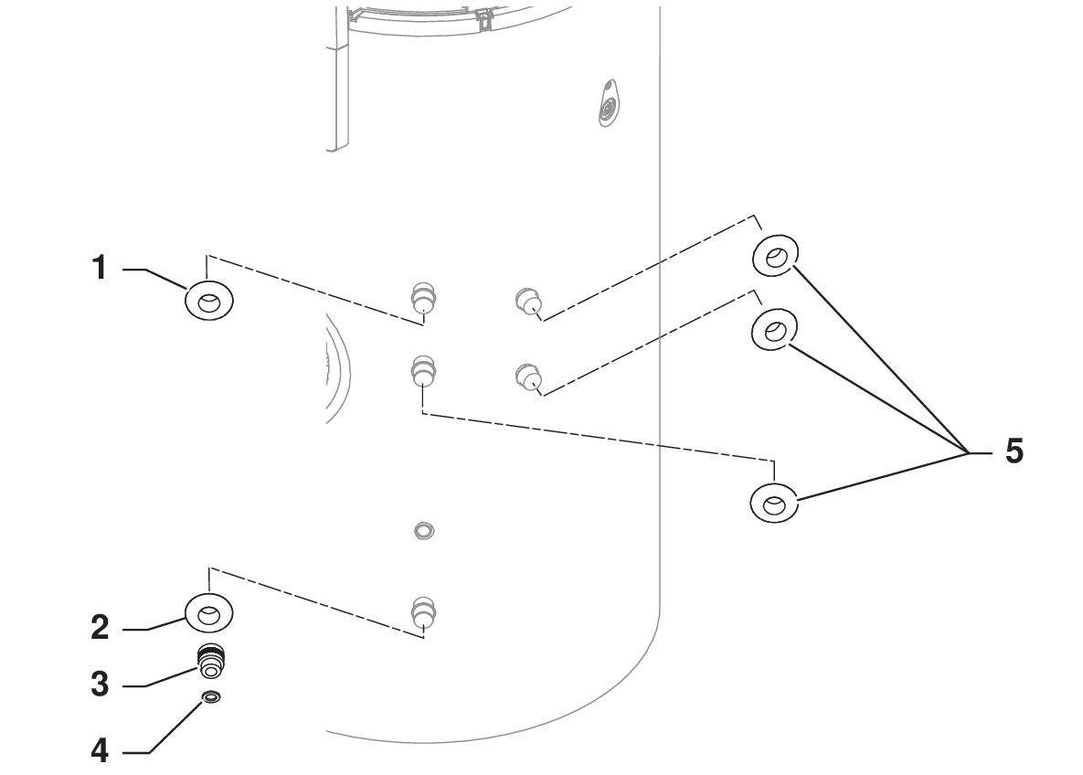 Remeha Azorra Ace 200 H exploded tekening