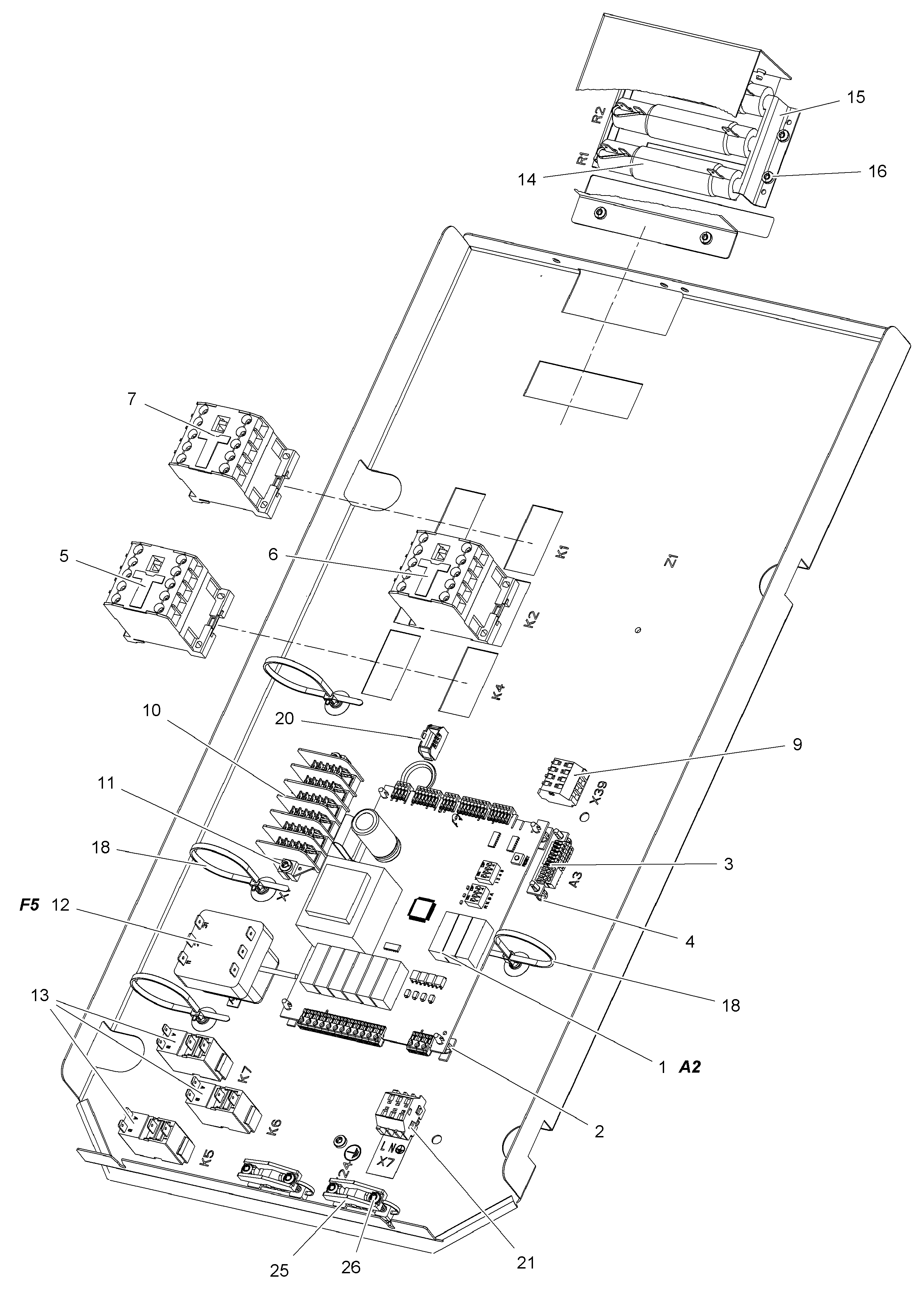 Stiebel Eltron WPL 10 AC MIT R407C (07/2011) exploded tekening