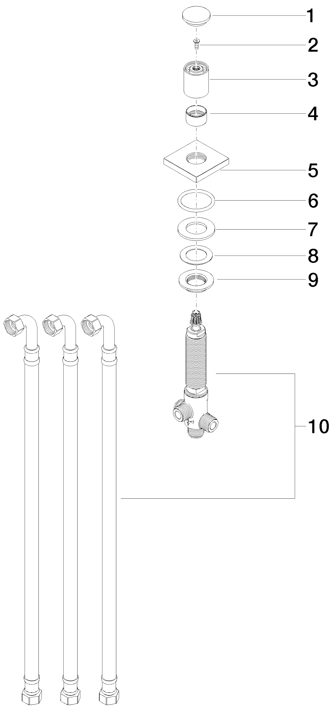 Itho Daalderop Duo 50 exploded tekening
