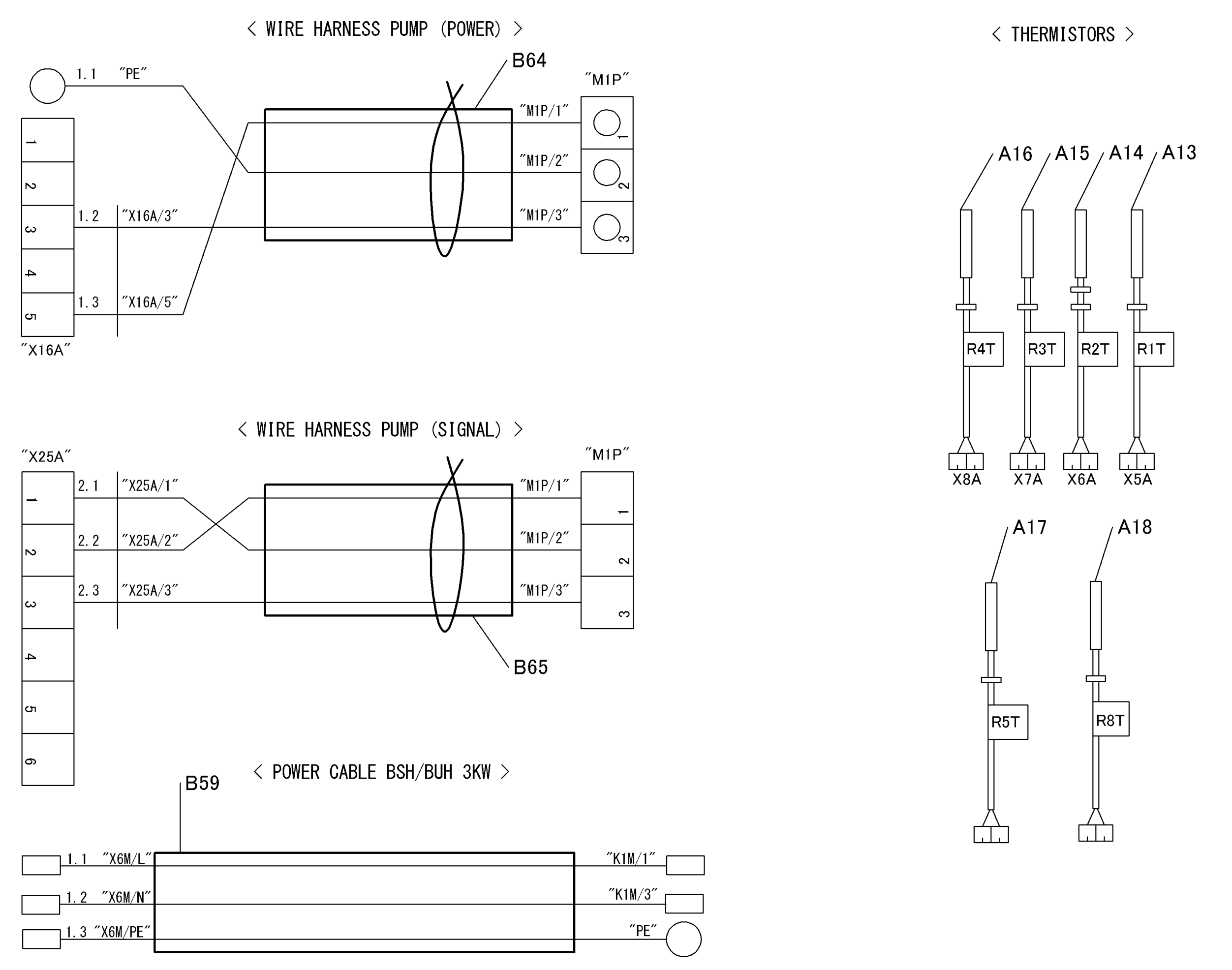 Daikin 3 R F - EHFH03S18DJ3V | binnendeel exploded tekening