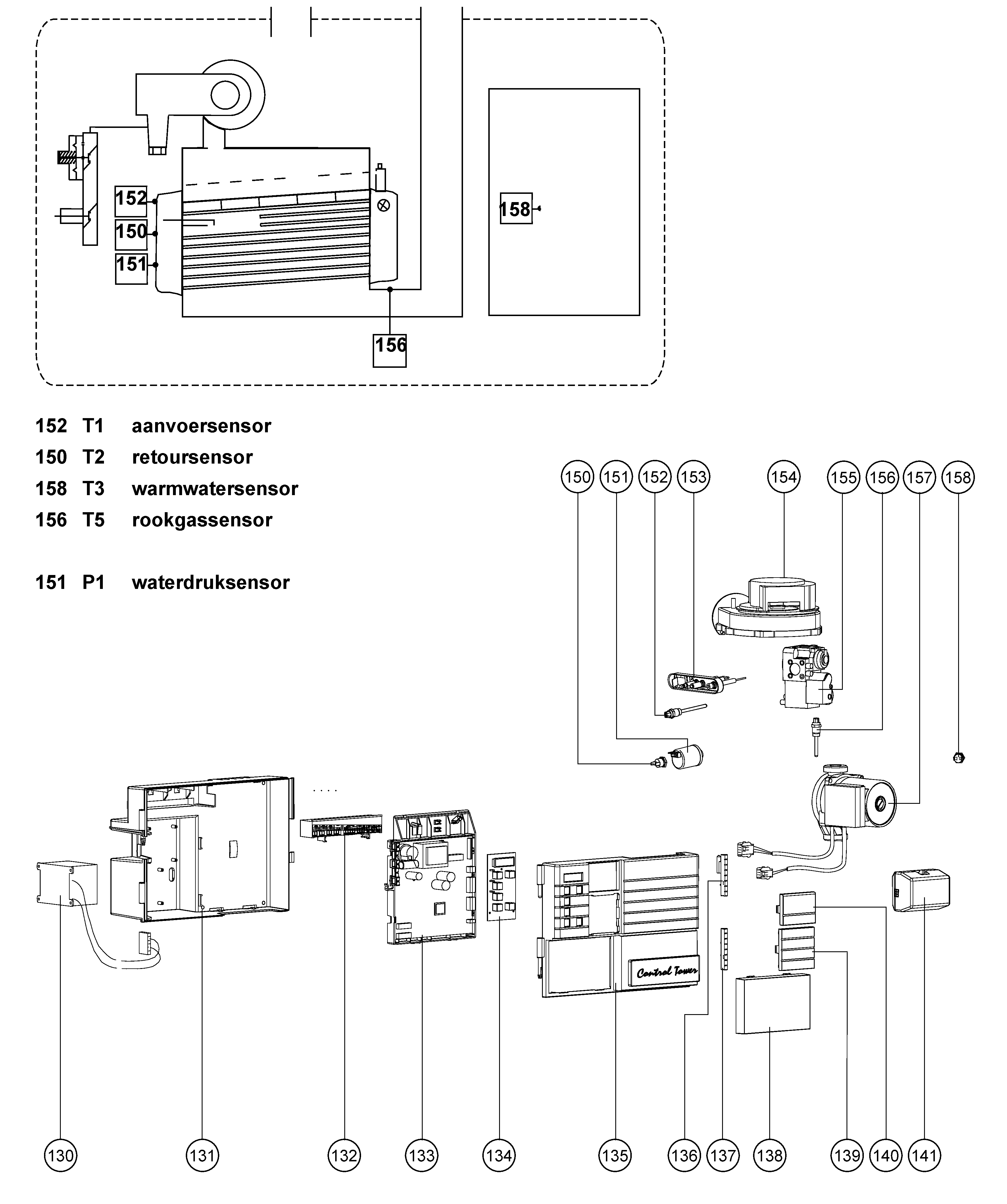 Atag Q51C | vanaf 2005 OSS3 exploded tekening