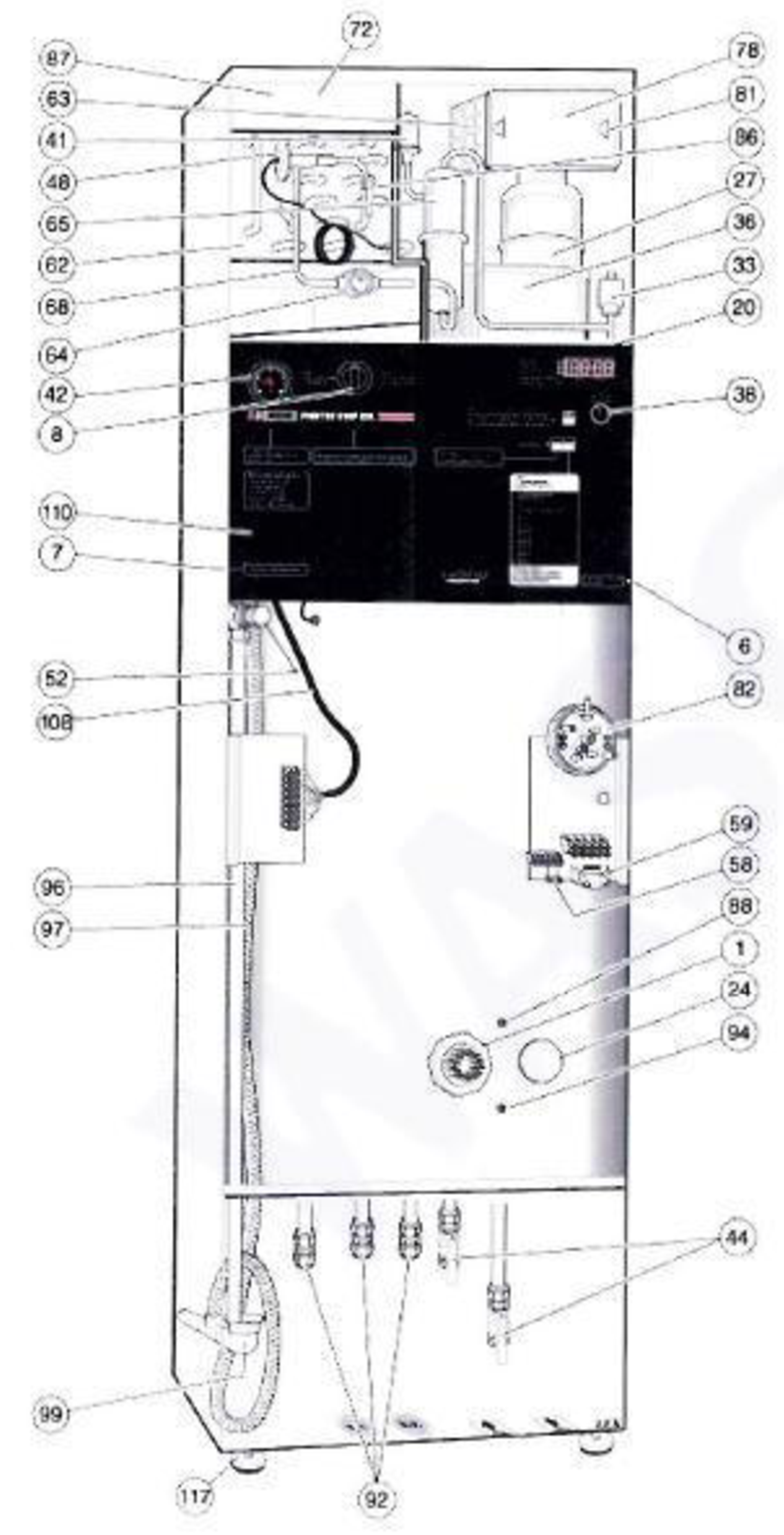 Nibe Fighter 310P exploded tekening