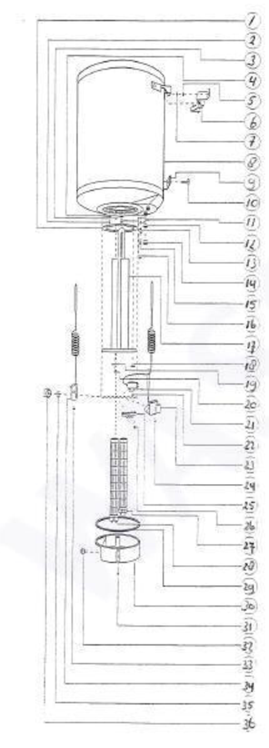 Inventum EDR 53 Comfort exploded tekening