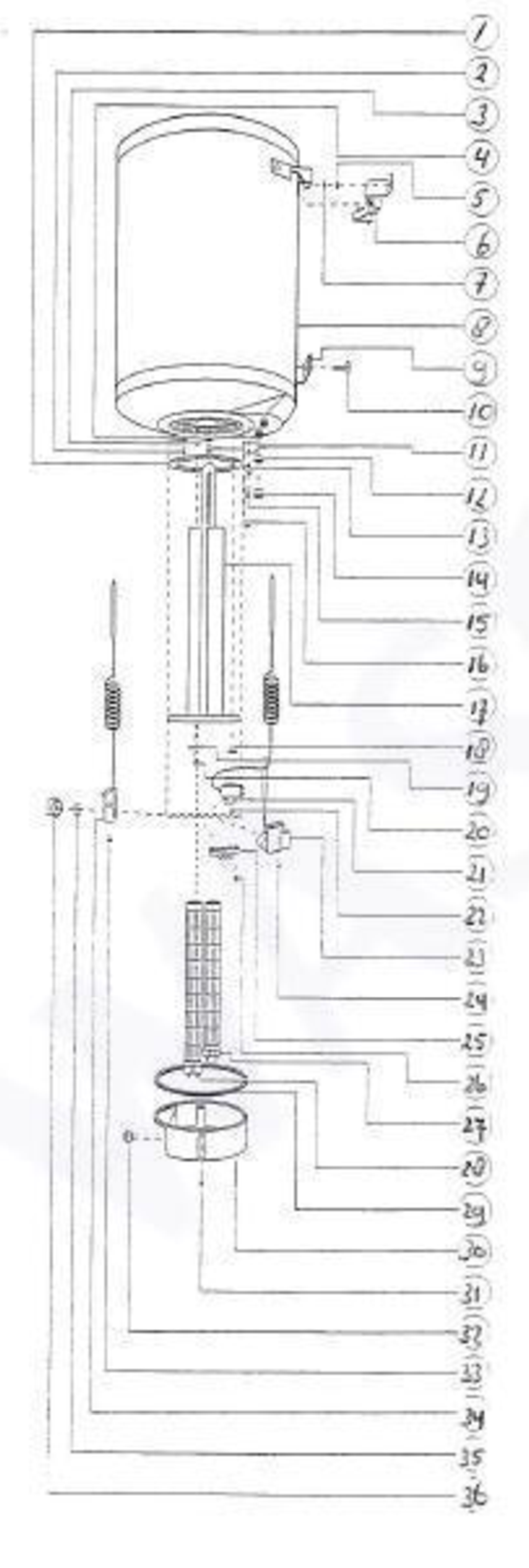 Inventum EDR 53 Hoogvermogen exploded tekening