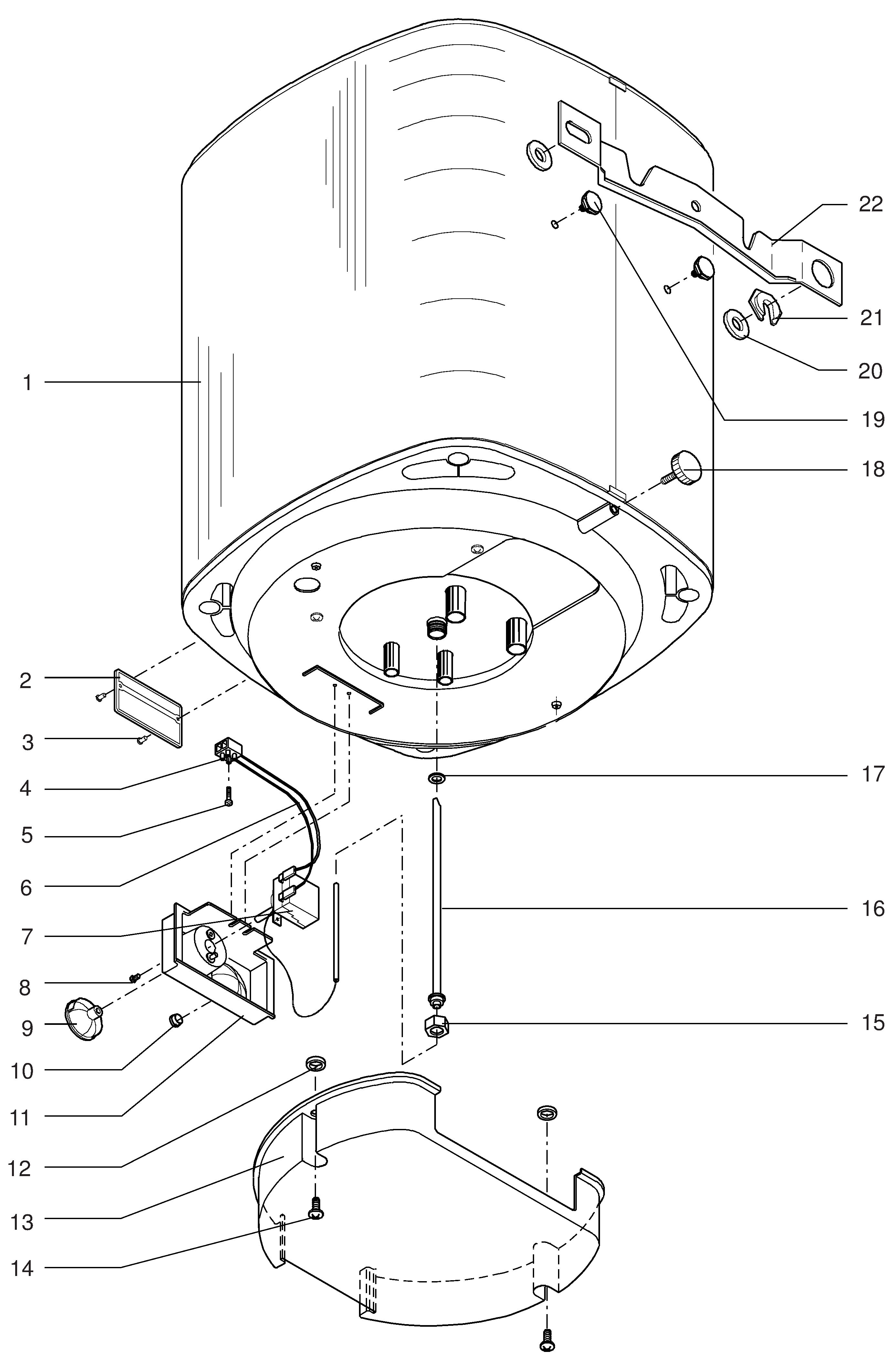 Itho Daalderop CV-Plus 120/35 (1998-2000) exploded tekening