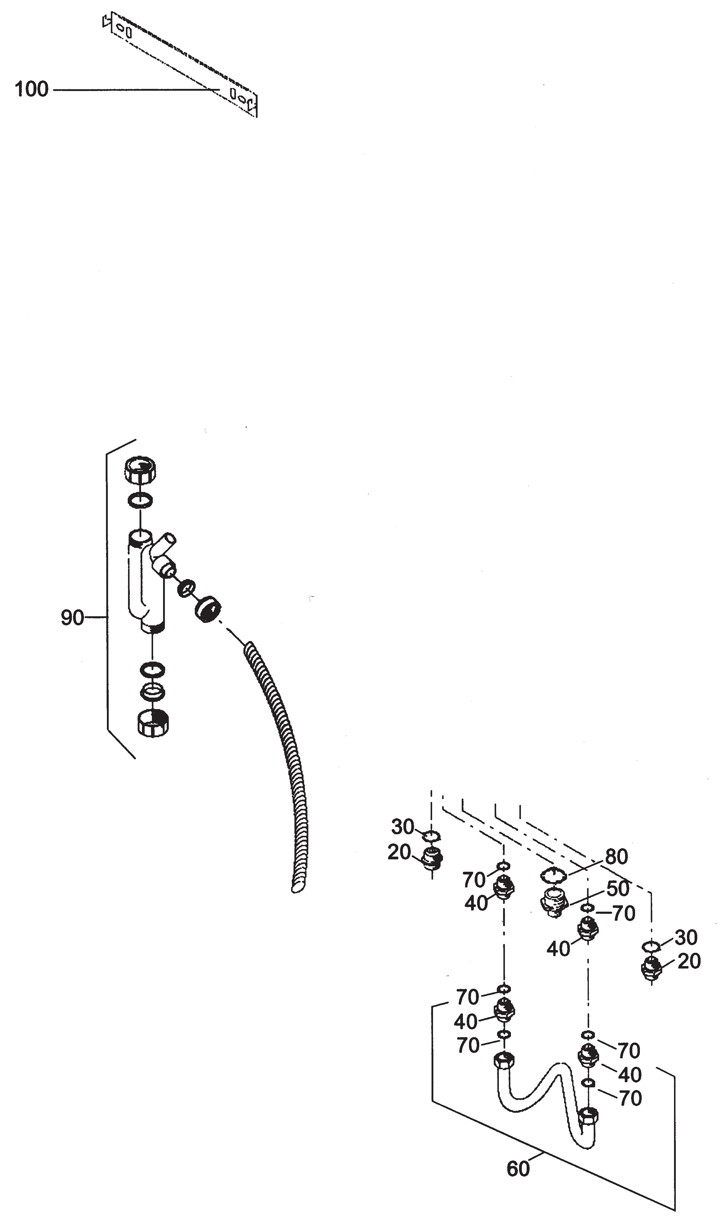 Nefit (Bosch) EcomLine Economy HR 11 exploded tekening