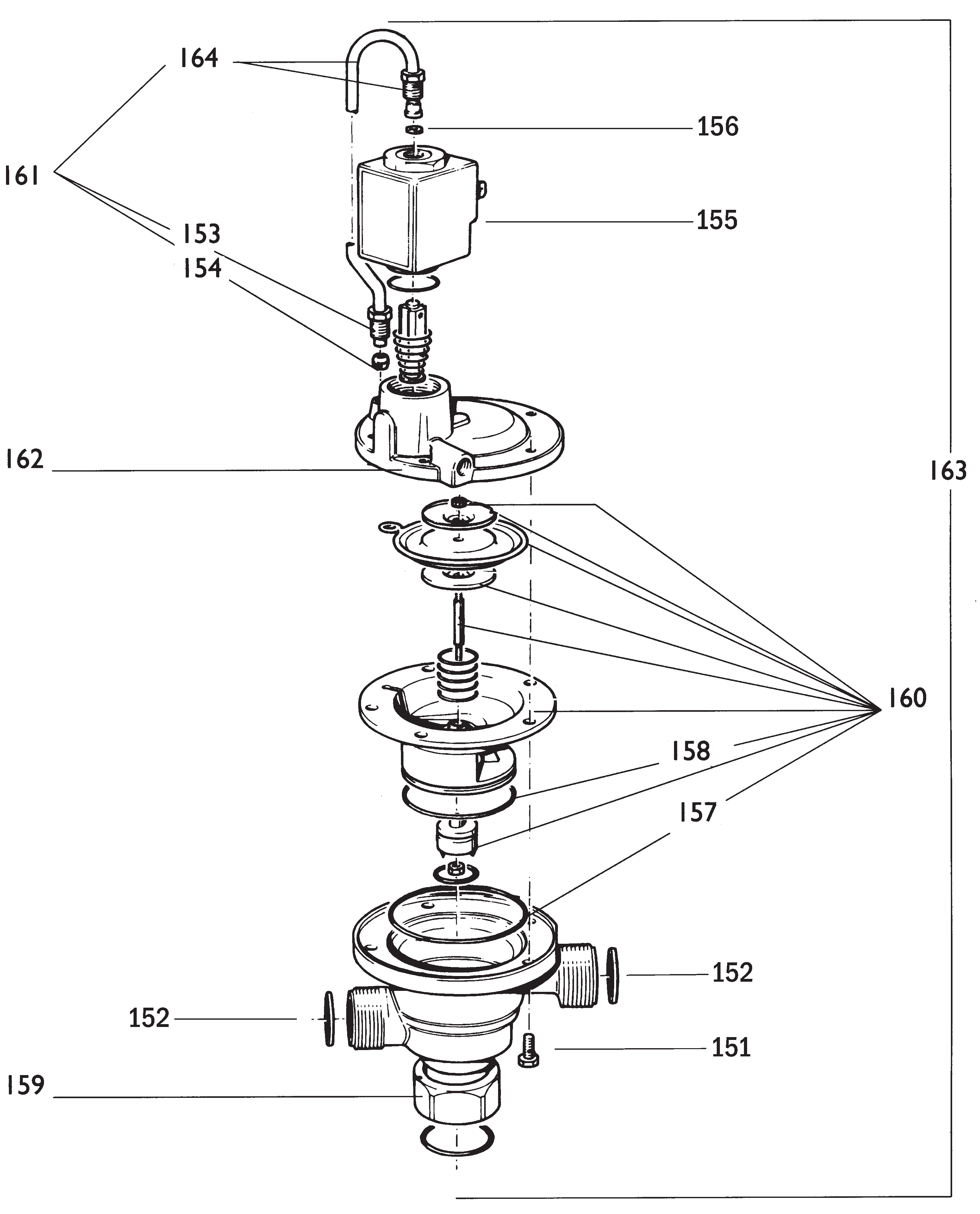 Nefit (Bosch) EcomLine VR VRC24V exploded tekening