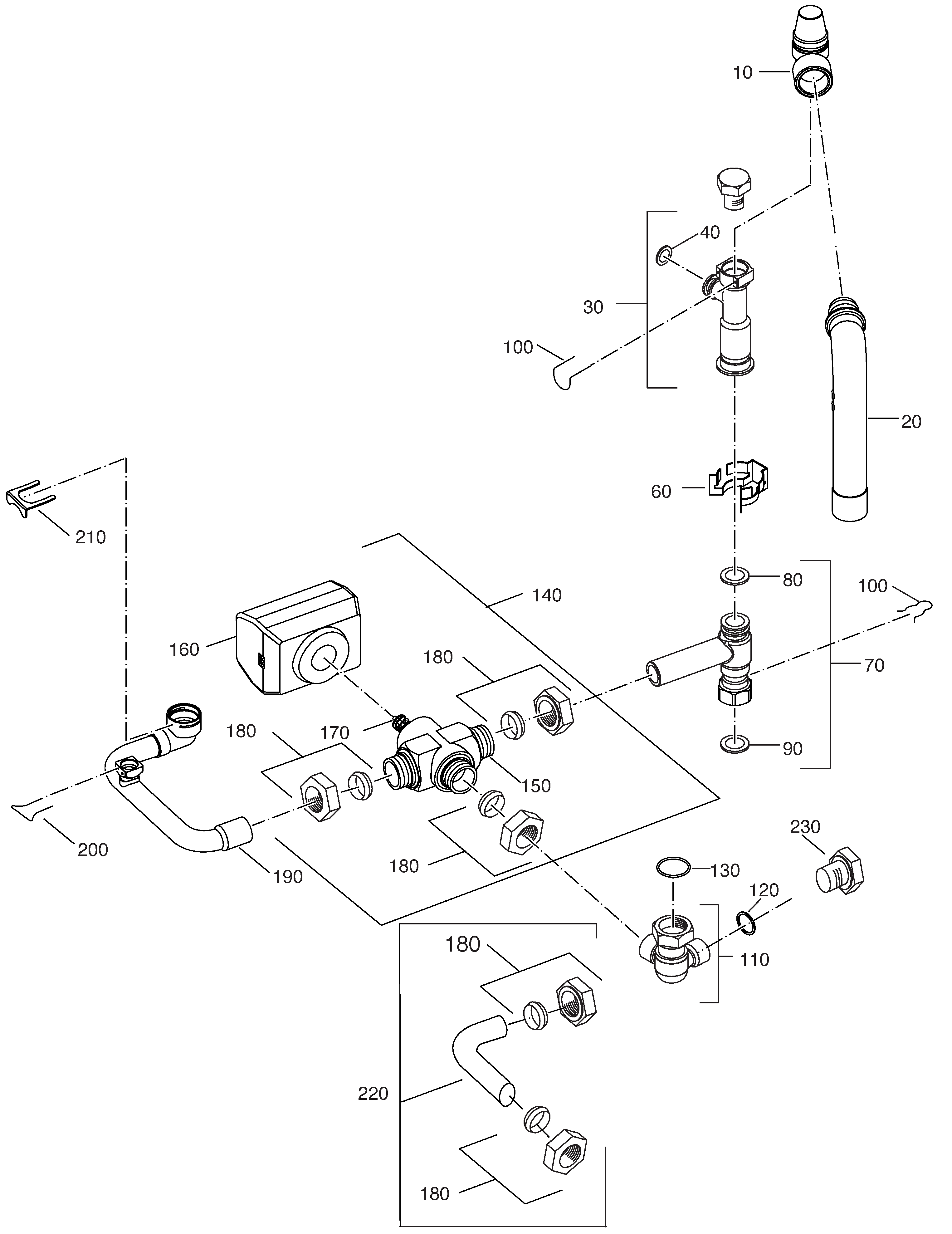 Nefit (Bosch) Economy VR24S exploded tekening