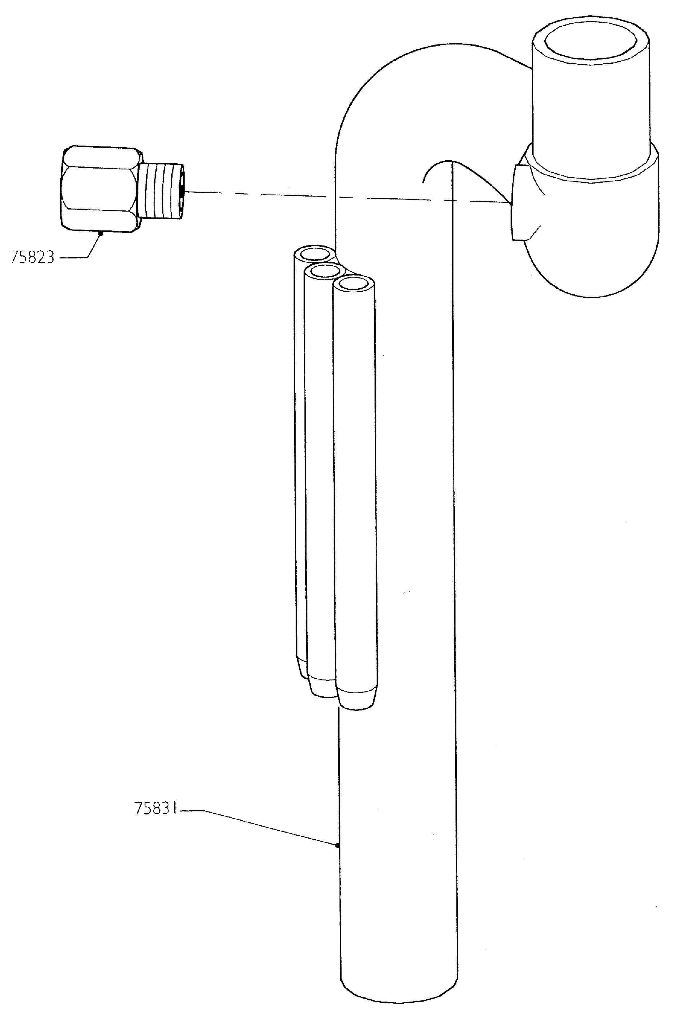 Nefit (Bosch) Turbo 90 HR32 exploded tekening